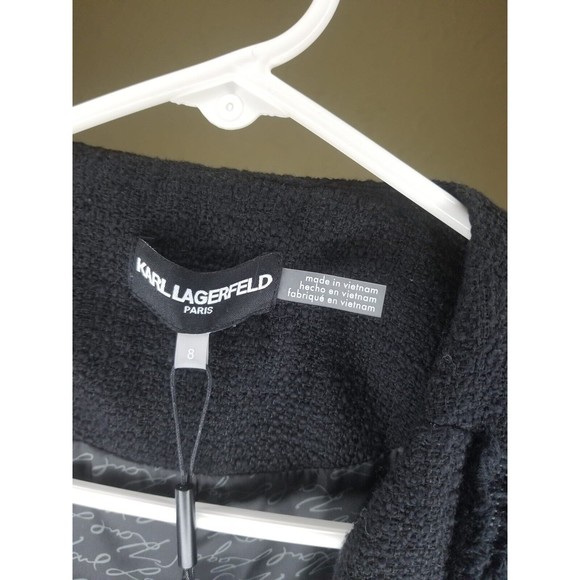 Jacket Karl Lagerfeld Ongoing L6WCW171 Size 8 Box 16 - Picture 4 of 6